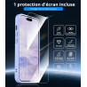 Vansdon Magnétique Coque pour iPhone 14 Pro avec 1 Verre Trempé, Compatible avec MagSafe, Protection Contre Les Chutes de qualit