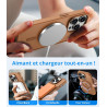 Vansdon Magnétique Coque pour iPhone 14 Pro avec 1 Verre Trempé, Compatible avec MagSafe, Protection Contre Les Chutes de qualit