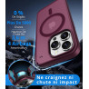 Vansdon Magnétique Coque pour iPhone 14 Pro Max avec 1 Verre Trempé, Compatible avec MagSafe, Protection Contre Les Chutes de qu
