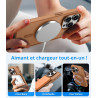 Vansdon Magnétique Coque pour iPhone 14 Pro Max avec 1 Verre Trempé, Compatible avec MagSafe, Protection Contre Les Chutes de qu
