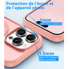 Vansdon Magnétique Coque pour iPhone 14 Pro Max avec 1 Verre Trempé, Compatible avec MagSafe, Protection Contre Les Chutes de qu