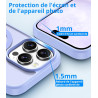 Vansdon Magnétique Coque pour iPhone 14 Pro Max avec 1 Verre Trempé, Compatible avec MagSafe, Protection Contre Les Chutes de qu
