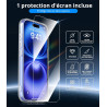 Vansdon Magnétique Coque pour iPhone 16 avec 1 Verre Trempé, Compatible avec MagSafe, Protection Contre Les Chutes de qualité Mi