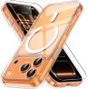 Vansdon Magnétique Coque pour iPhone 17 Pro Max avec 1 Verre Trempé, Compatible avec MagSafe, Protection Contre Les Chutes de qu