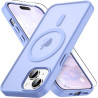 Vansdon Magnétique Coque pour iPhone 15 avec 1 Verre Trempé, Compatible avec MagSafe, Protection Contre Les Chutes de qualité Mi