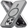 Vansdon Magnétique Coque pour iPhone 15 Pro Max avec 1 Verre Trempé, Compatible avec MagSafe, Protection Contre Les Chutes de qu