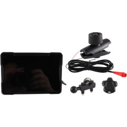 5g double bleutooth portable carplay sans fil android auto pour moto, navigation gps automatique, écran tactile étanche ipx7, co