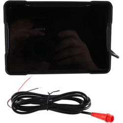 5g double bleutooth portable carplay sans fil android auto pour moto, navigation gps automatique, écran tactile étanche ipx7, co