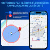4G Traceur GPS Voiture 4G Magnétique Étanche, Tracker GPS Moto sans Carte SIM Localisation en Temps Réel, Traqueur GPS Voiture L