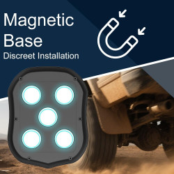 4G GPS Tracker Voiture Antivol APP sans Abonnement Traceur GPS 240 Jours Longue Autonomie Suivi en Temps Réel Localisateur Alarm