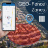 4G GPS Tracker Voiture Antivol APP sans Abonnement Traceur GPS 240 Jours Longue Autonomie Suivi en Temps Réel Localisateur Alarm