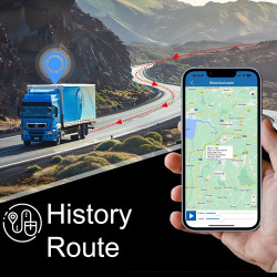 4G GPS Tracker Voiture Antivol APP sans Abonnement Traceur GPS 240 Jours Longue Autonomie Suivi en Temps Réel Localisateur Alarm
