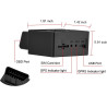 Winnes TK816 Traceur GPS pour voiture 4G OBD2 Tracker GPS résistant à l'eau Alerte de vitesse application gratuite pour camionne