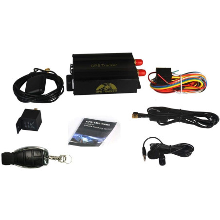 GPS Tracker TK103B Véhicule Voiture GPS SMS GPRS Tracker Système de Suivi en Temps réel