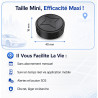 Marnoval Traceur GPS Voiture sans Abonnement Magnétique Discret avec Alertes De Mouvement pour Auto Moto Et Véhicule (1 PCS)