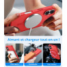 Vansdon Magnétique Coque pour iPhone 17 avec 1 Verre Trempé, Compatible avec MagSafe, Protection Contre Les Chutes de qualité Mi