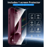 Vansdon Magnétique Coque pour iPhone 16 Pro avec 1 Verre Trempé, Compatible avec MagSafe, Protection Contre Les Chutes de qualit