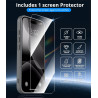 Vansdon Magnétique Coque pour iPhone 16 Pro avec 1 Verre Trempé, Compatible avec MagSafe, Protection Contre Les Chutes de qualit