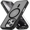 Vansdon Magnétique Coque pour iPhone 16 Pro avec 1 Verre Trempé, Compatible avec MagSafe, Protection Contre Les Chutes de qualit