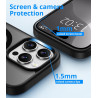 Vansdon Magnétique Coque pour iPhone 16 Pro avec 1 Verre Trempé, Compatible avec MagSafe, Protection Contre Les Chutes de qualit