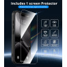 Vansdon Magnétique Coque pour iPhone 16 Pro avec 1 Verre Trempé, Compatible avec MagSafe, Protection Contre Les Chutes de qualit