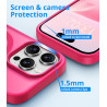 Vansdon Magnétique Coque pour iPhone 16 Pro avec 1 Verre Trempé, Compatible avec MagSafe, Protection Contre Les Chutes de qualit