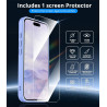 Vansdon Magnétique Coque pour iPhone 16 Pro avec 1 Verre Trempé, Compatible avec MagSafe, Protection Contre Les Chutes de qualit