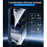 Vansdon Magnétique Coque pour iPhone 16 avec 1 Verre Trempé, Compatible avec MagSafe, Protection Contre Les Chutes de qualité Mi