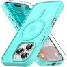 Vansdon Magnétique Coque pour iPhone 16 Pro Max avec 1 Verre Trempé, Compatible avec MagSafe, Protection Contre Les Chutes de qu