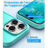 Vansdon Magnétique Coque pour iPhone 16 Pro Max avec 1 Verre Trempé, Compatible avec MagSafe, Protection Contre Les Chutes de qu