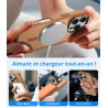 Vansdon Magnétique Coque pour iPhone 16 Pro Max avec 1 Verre Trempé, Compatible avec MagSafe, Protection Contre Les Chutes de qu