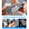 Vansdon Magnétique Coque pour iPhone 16e / iPhone 17e avec 1 Verre Trempé, Compatible avec MagSafe, Protection Contre Les Chutes