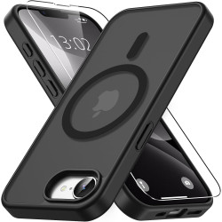 Vansdon Magnétique Coque pour iPhone 16e / iPhone 17e avec 1 Verre Trempé, Compatible avec MagSafe, Protection Contre Les Chutes