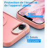 Vansdon Magnétique Coque pour iPhone 16e / iPhone 17e avec 1 Verre Trempé, Compatible avec MagSafe, Protection Contre Les Chutes