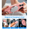 Vansdon Magnétique Coque pour iPhone 17 avec 1 Verre Trempé, Compatible avec MagSafe, Protection Contre Les Chutes de qualité Mi