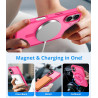Vansdon Magnétique Coque pour iPhone 17 avec 1 Verre Trempé, Compatible avec MagSafe, Protection Contre Les Chutes de qualité Mi