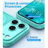 Vansdon Magnétique Coque pour iPhone 17 Pro avec 1 Verre Trempé, Compatible avec MagSafe, Protection Contre Les Chutes de qualit