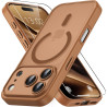 Vansdon Magnétique Coque pour iPhone 17 Pro avec 1 Verre Trempé, Compatible avec MagSafe, Protection Contre Les Chutes de qualit