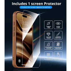 Vansdon Magnétique Coque pour iPhone 17 Pro avec 1 Verre Trempé, Compatible avec MagSafe, Protection Contre Les Chutes de qualit