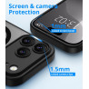 Vansdon Magnétique Coque pour iPhone 17 Pro avec 1 Verre Trempé, Compatible avec MagSafe, Protection Contre Les Chutes de qualit
