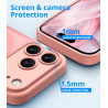 Vansdon Magnétique Coque pour iPhone 17 Pro avec 1 Verre Trempé, Compatible avec MagSafe, Protection Contre Les Chutes de qualit