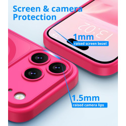 Vansdon Magnétique Coque pour iPhone 17 Pro avec 1 Verre Trempé, Compatible avec MagSafe, Protection Contre Les Chutes de qualit