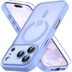 Vansdon Magnétique Coque pour iPhone 17 Pro avec 1 Verre Trempé, Compatible avec MagSafe, Protection Contre Les Chutes de qualit