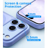 Vansdon Magnétique Coque pour iPhone 17 Pro avec 1 Verre Trempé, Compatible avec MagSafe, Protection Contre Les Chutes de qualit