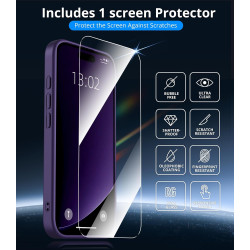 Vansdon Magnétique Coque pour iPhone 17 Pro avec 1 Verre Trempé, Compatible avec MagSafe, Protection Contre Les Chutes de qualit