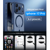Vansdon Magnétique Coque pour iPhone 17 Pro avec 1 Verre Trempé, Compatible avec MagSafe, Protection Contre Les Chutes de qualit