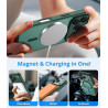 Vansdon Magnétique Coque pour iPhone 17 Pro avec 1 Verre Trempé, Compatible avec MagSafe, Protection Contre Les Chutes de qualit