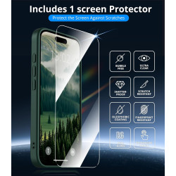 Vansdon Magnétique Coque pour iPhone 17 Pro avec 1 Verre Trempé, Compatible avec MagSafe, Protection Contre Les Chutes de qualit