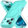 Vansdon Magnétique Coque pour iPhone 17 Pro Max avec 1 Verre Trempé, Compatible avec MagSafe, Protection Contre Les Chutes de qu