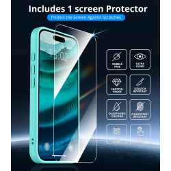 Vansdon Magnétique Coque pour iPhone 17 Pro Max avec 1 Verre Trempé, Compatible avec MagSafe, Protection Contre Les Chutes de qu